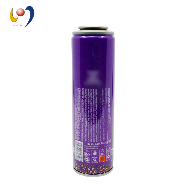 Personalizar la lata de aerosol de diseño para desodorante corporal en spray