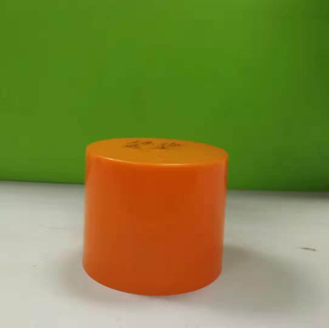 Tapa plana de plástico para lata de aerosol