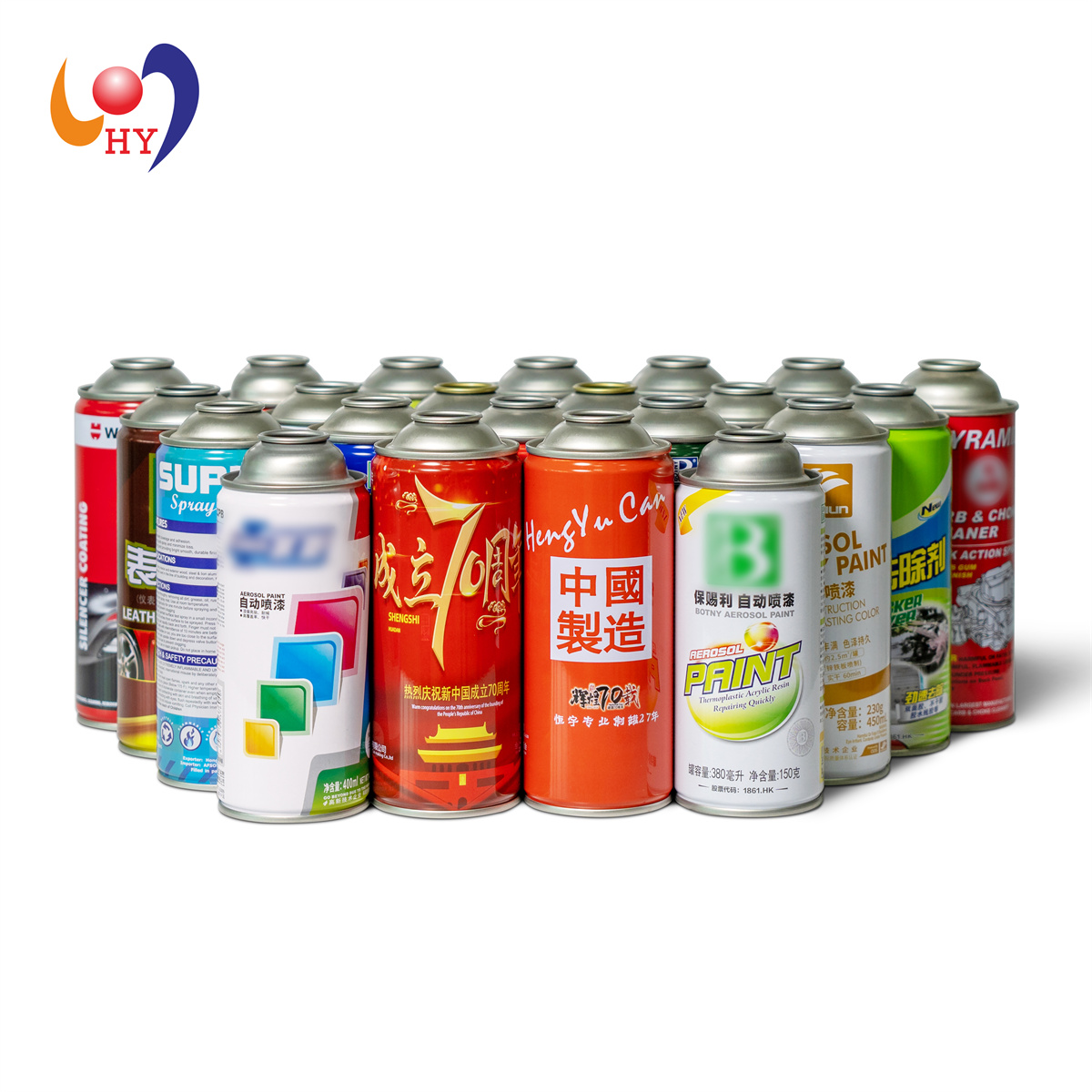 Lata de aerosol de fábrica de Guangzhou para pintura en aerosol y aditivos para el cuidado del automóvil